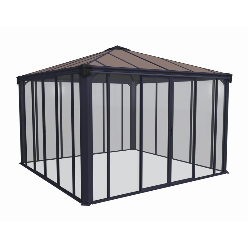 Ledro 3.6 m x 3.6 m D Enclosed Gazebo