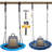 40inch Metal/Fabric Web/Saucer Swing with Chains and Hooks-54530389