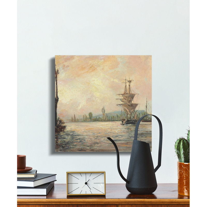 Mathes Wrapped Canvas Print Set, 12x12