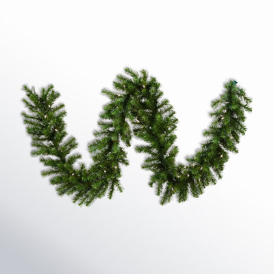 Alanny 108'' in. Lighted Faux Mixed Assortment Garland