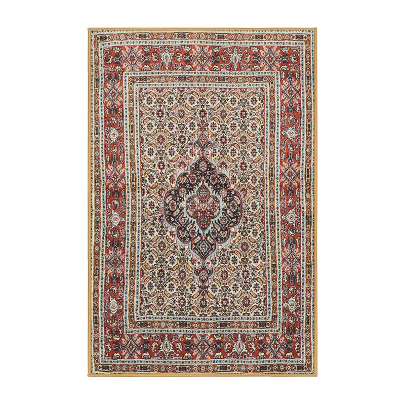 Tapis oriental brun / gris, Rectangle 5 pi x 7 pi