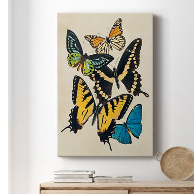 " Collaged Butterflies II "