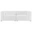 Causeuse modulaire en cuir 2 pièces Mingle-1711764956