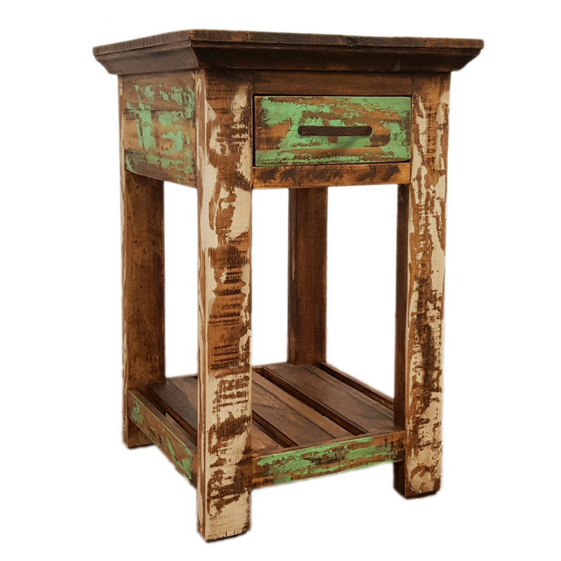 Freelon Solid Wood End Table