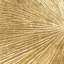 3 pièces d'art mural en résine - peintes à la main de couleur or métallique, décoration intérieure dimensionnelle avec détails