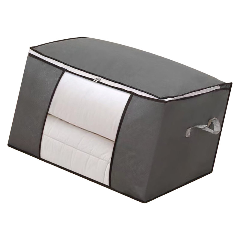 17 Stories Fabric Storage Bag, Grey