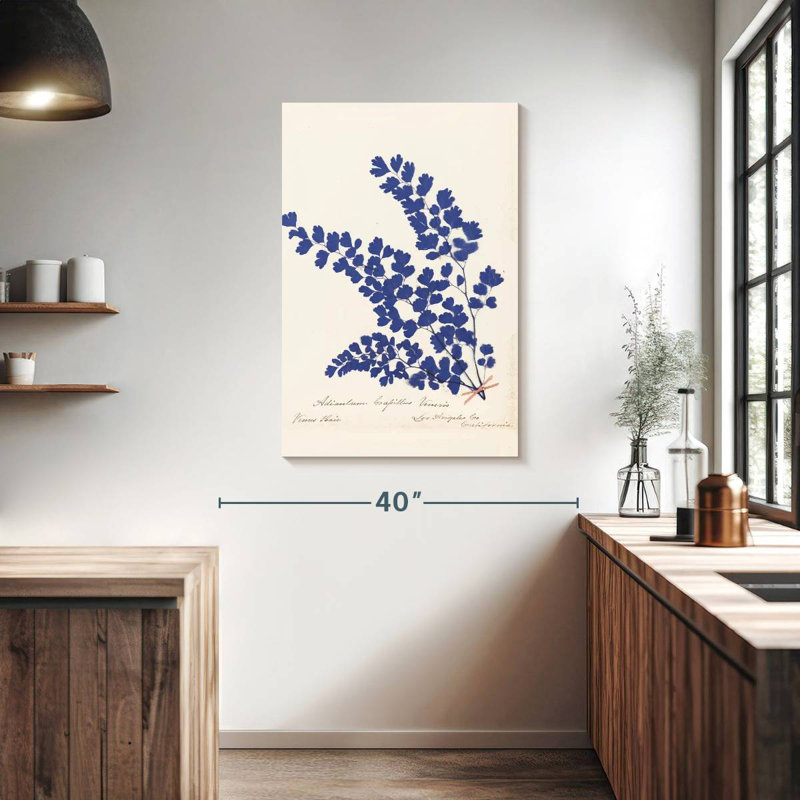 Harnek Botanical Fern III, H 39 po x l 26 po