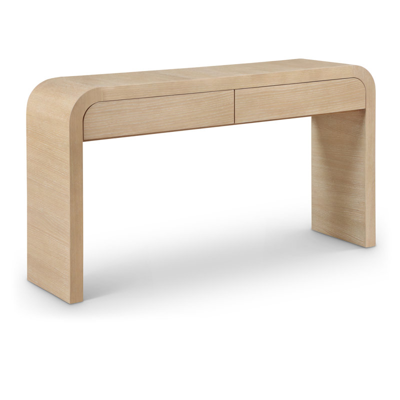 Kaiyanna 54" Console Table, Natural White Oak
