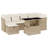 Vidaxl Garden Sofa Set Beige