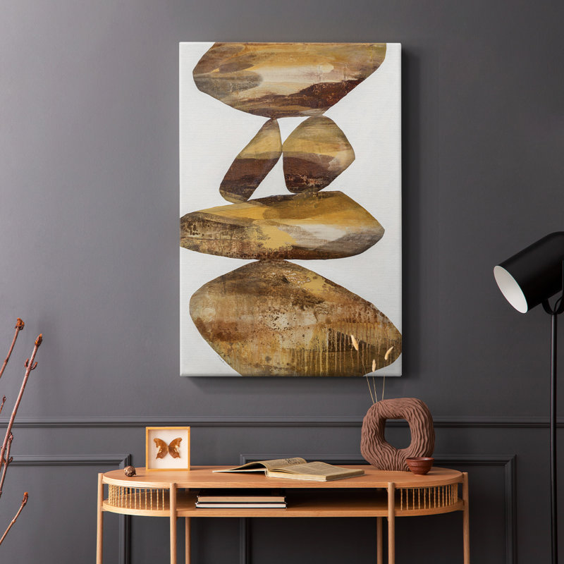 Rocks I -Gallery Wraraped Cavas, H 18 po x l 12 po