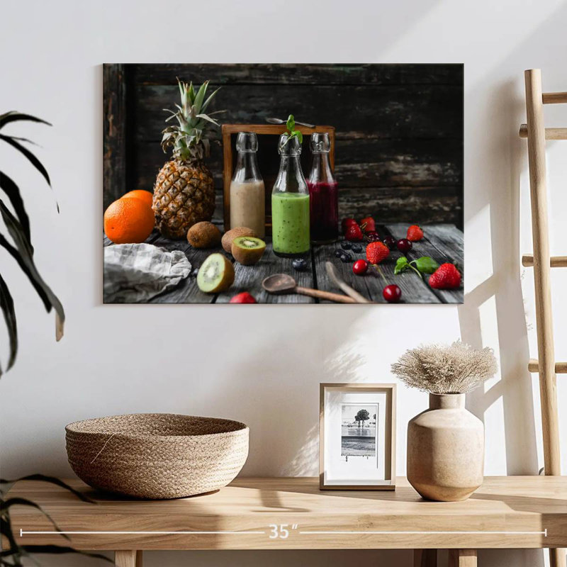 Yarlin Organic Fruit Smoothies, 26" H x 39" W