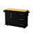 Kitchen Island Cart On Wheels With 2 Doors & 3 Drawers Adjustable Shelves Towel / Spice Rack For Home Kitchen, Dinning Room-1469365177