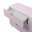Pink High Gloss Finish Dresser