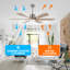 Ventilateur de plafond Hydle 60-1395590154