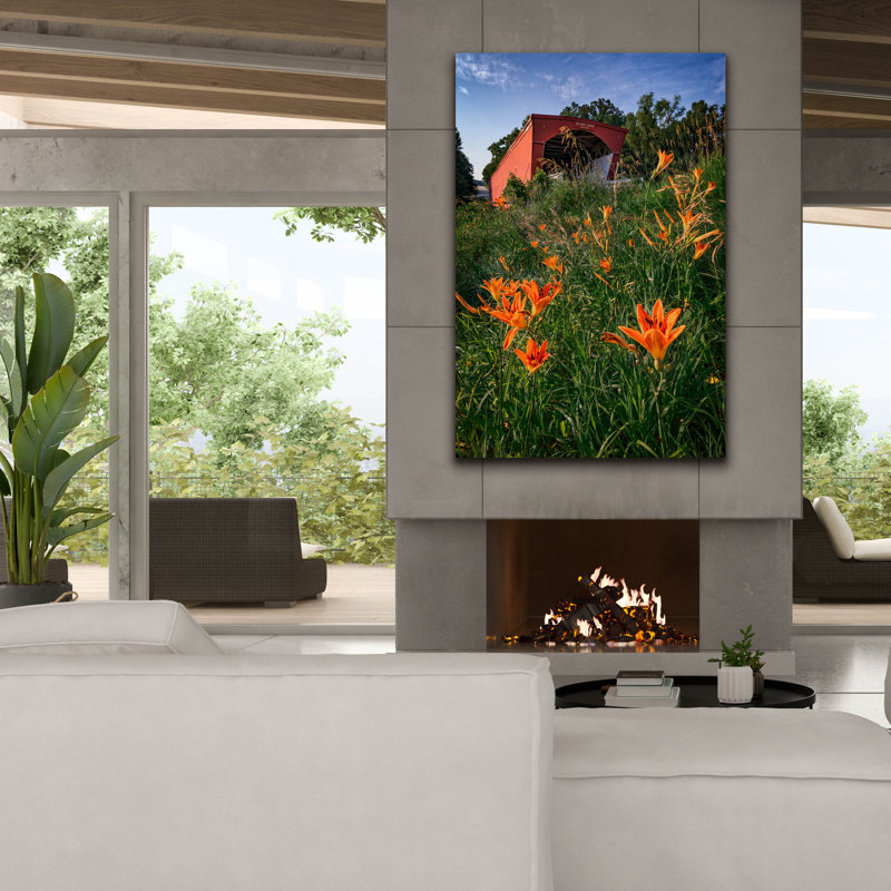 Epic Graffiti 'Holliwell Bridge' by Rick Berk Canvas Wall Art, 40" x 60"