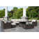 6 - Person Patio Conversation Sets with Cushions