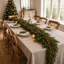 Guirlande de Noël artificielle en cyprès de 3,65 m (lot de 2), aspect réaliste, idéale pour la décoration intérieure et extérieure de Noël.-136403590-136403593
