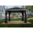 Sojag Black Polyester Curtains for Gazebo