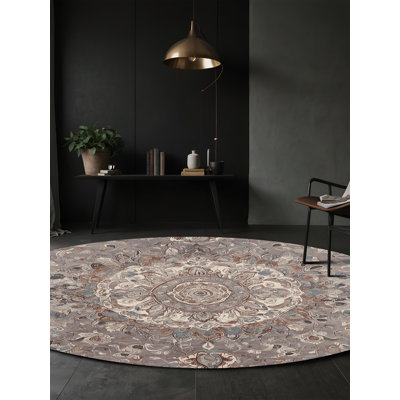 Tapis gris lavable à la machine