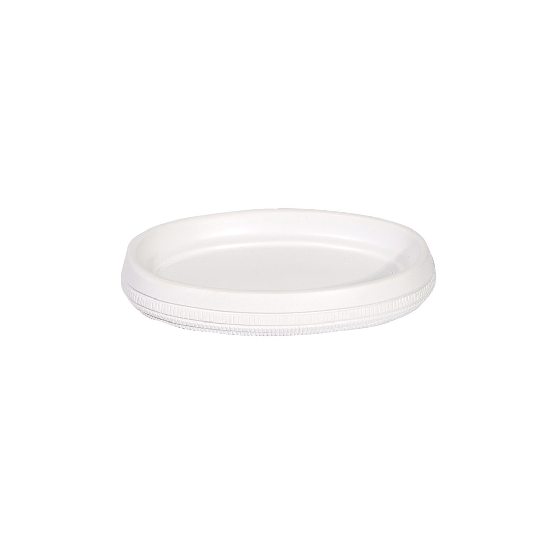 Strata Soap Dish White