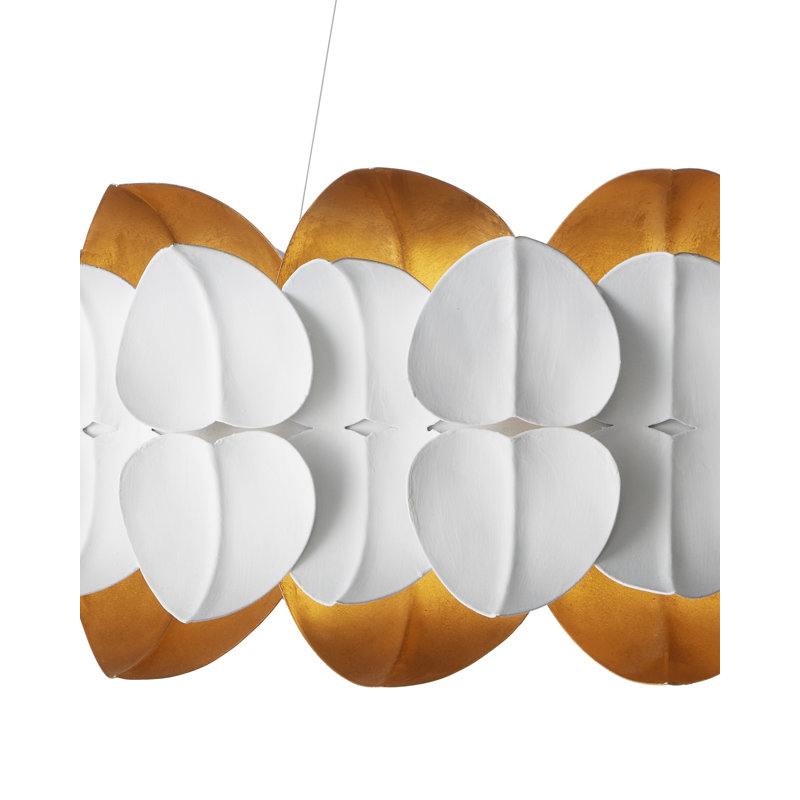 Aventine 1 - Light Wrought Iron LED Chandelier