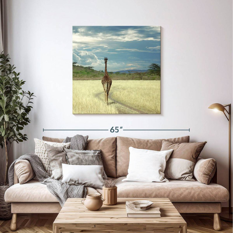 Brampt Until I Get There, 39" H x 39" W