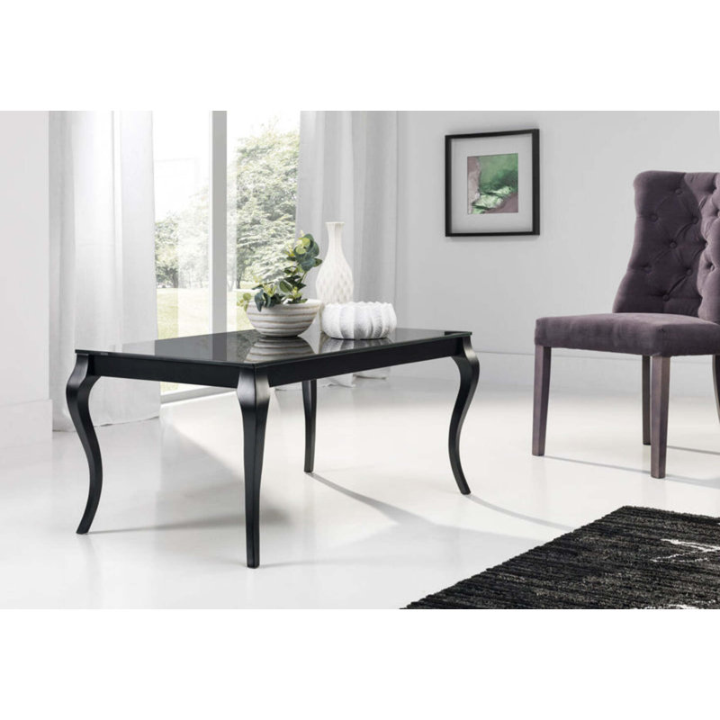 Arquilla Four Leg Coffee Table, Black