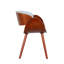 Chaise avec accoudoirs en lin Albinas-22324849