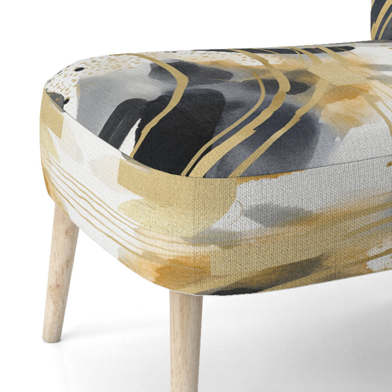 Chaise d'appoint de 27,5 po de largeur