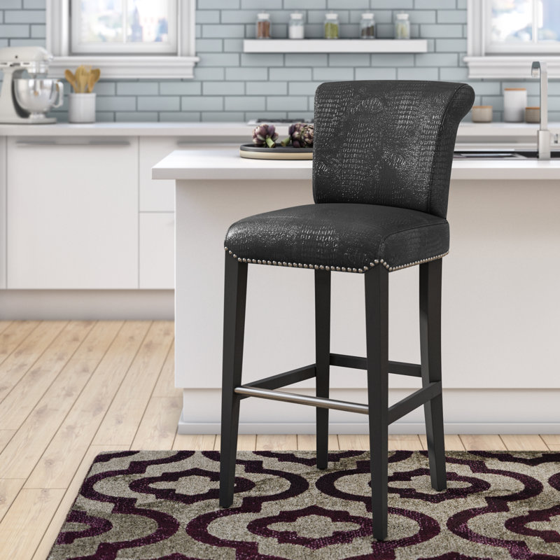 Tabouret Aleshia, Tabouret de bar (hauteur du siège de 30,5 po)