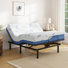 Lit réglable Schiraga zéro gravité avec matelas en mousse viscoélastique imprégnée de gel 12 po