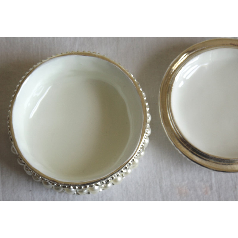 Boîte à bijoux ronde