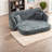 Compression Convertible Sofas, 87 Inch Chenille Modern Home Sleeper