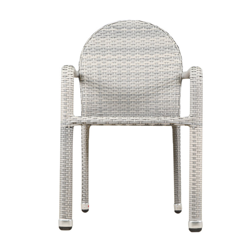 Fauteuils de salle à manger Wiesner, Gris château