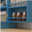 HOMCOM 41" Kitchen Pantry Storage Cabinet, Freestanding Kitchen Cabinet with 12 Door Shelves, Double Doors, 5-tier Shelving and Adjustable Shelves, Blue-129386568