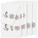 Ensemble de serviettes en coton turc 8 pièces Easton