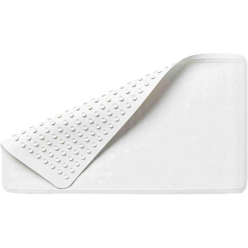 Tapis de bain, grand, blanc, à envers d'aspiration, pour usage commercial / résidentiel pour la maison / hôtel / douche / baignoire