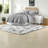 Soft Gray Bedding Sets, Polyester Quilt With Modern Style For Home