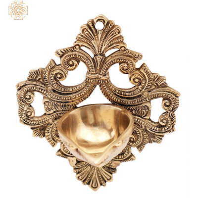 Lampe à huile 5,5 po Diya Hoysala