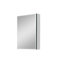 Armoire à pharmacie 20 po x 26 po avec miroir à fixation en surface ou salle de bain encastrée en aluminium