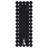 Aghes 24 x 62-Inch Full-Length Wall Mirror with 16 LED Lights and Round Mirror-Tile Frame, Silver
