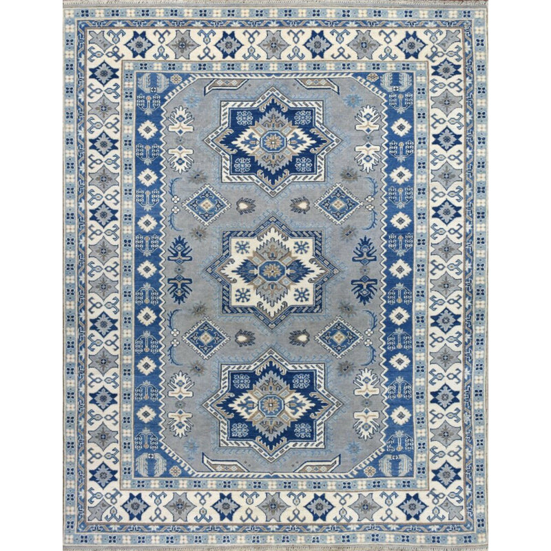 Transitional Hand Knotted Wool Oriental Area Rug