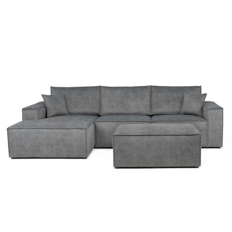 Alexendra 5 Seater Sofa & Chaise, Left Hand Facing