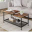Solid Wood Coffee Table with Storage-712274124