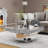 Fahd Mirrored Coffee Table