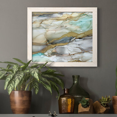Verre marbré II - reproduction d'art sur toile