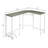 Bambina Gray & White Finish Computer Desk-123541026