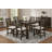 Hollis Way 36"–54" Extendable Counter Height Dining Table – Dark Espresso Pub-Style with Drop-In Leaf, Seats 4–6