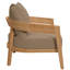 Fauteuil d'extérieur en bois de teck Brisbane par Modway-1082747506