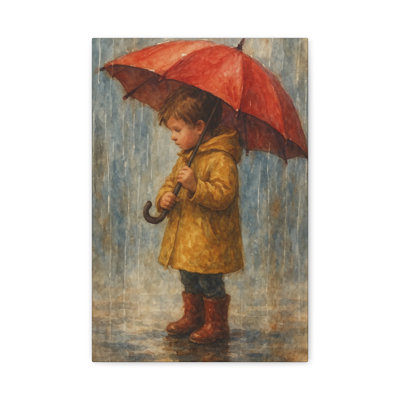 Aaroon Single Picture Frame Print on Canvas